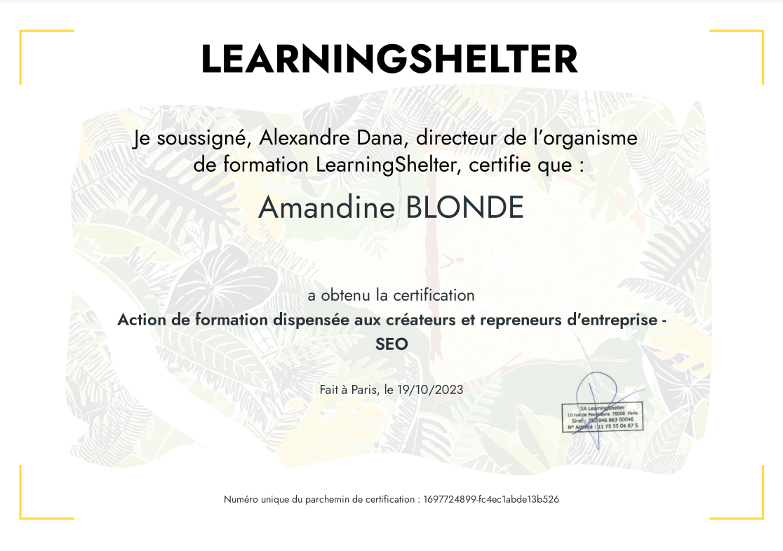 Dans un domaine en constante évolution comme le SEO, rester à jour avec les dernières tendances et techniques est essentiel.